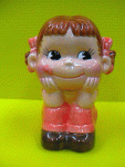 ペコちゃん　陶器製バンク