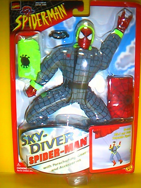 スカイダイバー スパイダーマン